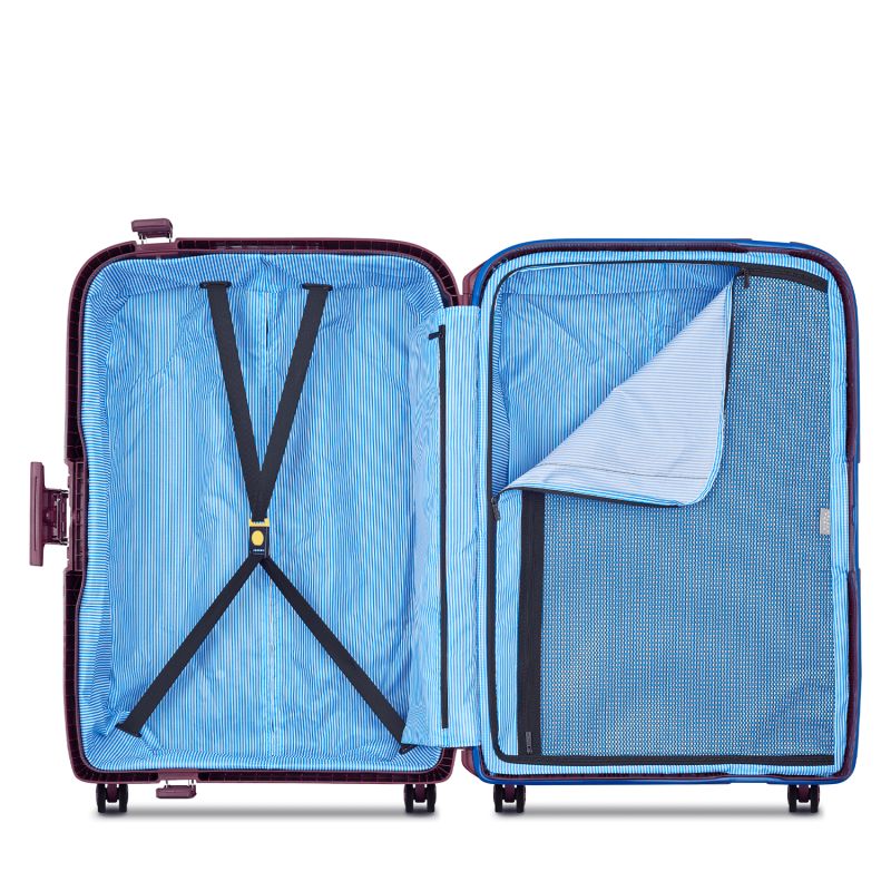 Valise rigide Moncey 76 cm Violet
