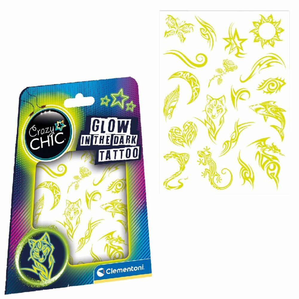 Clementoni Glow in The Dark Tattoo