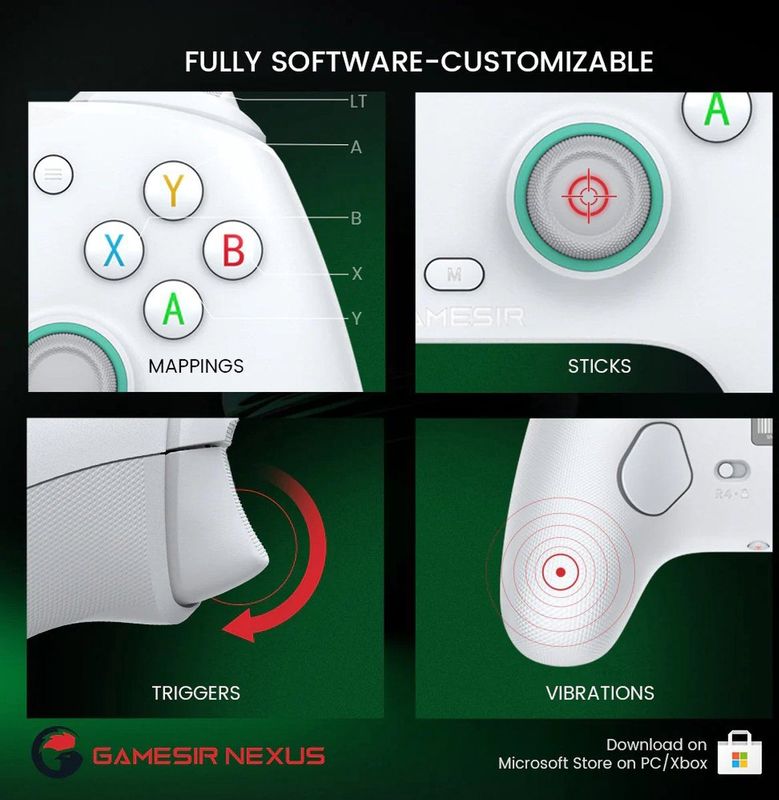 Gamesir G7 SE Bedrade Controller - Xbox en PC - Hall Joysticks
