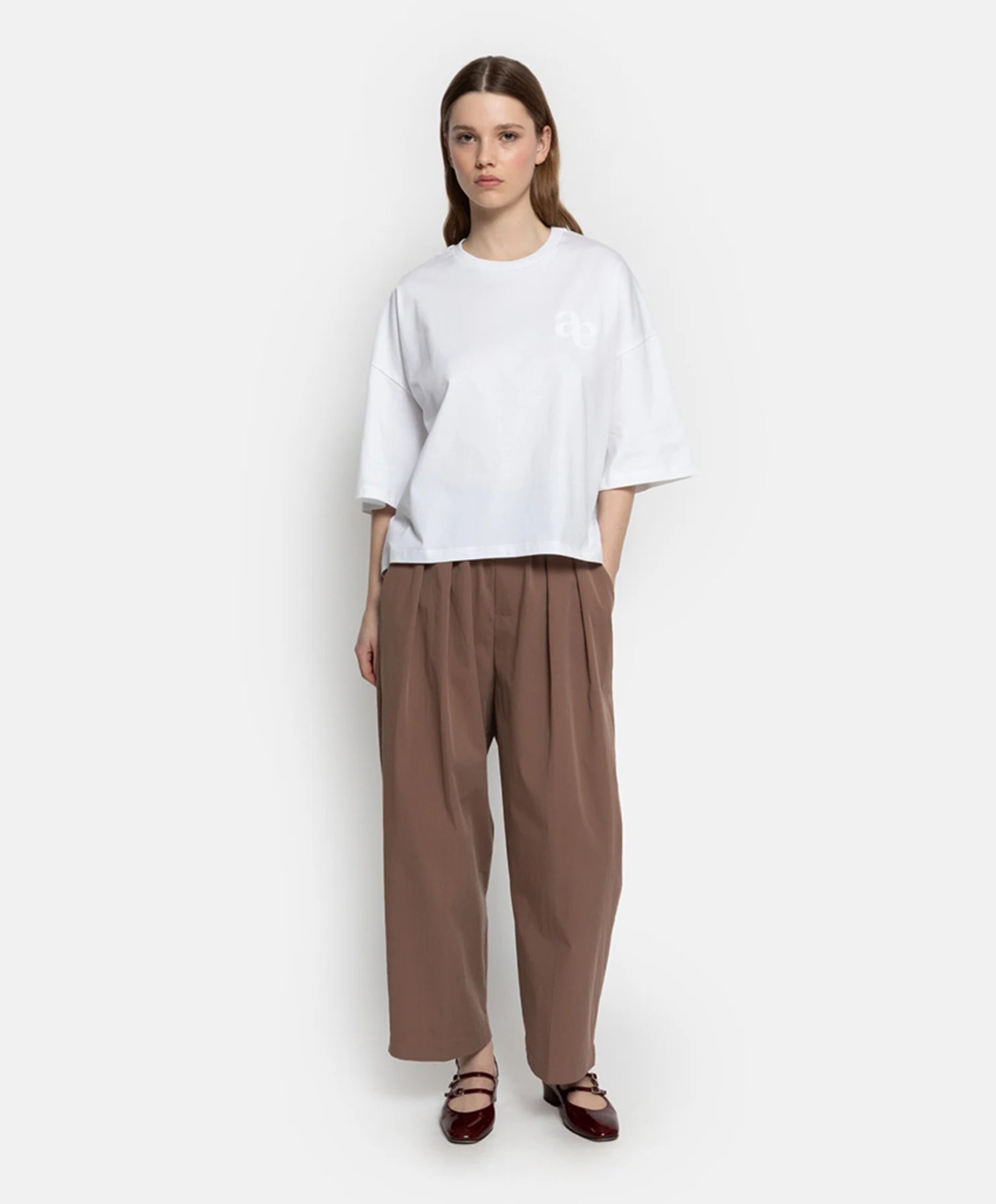 Âme Antwerp Dames T-shirt wit