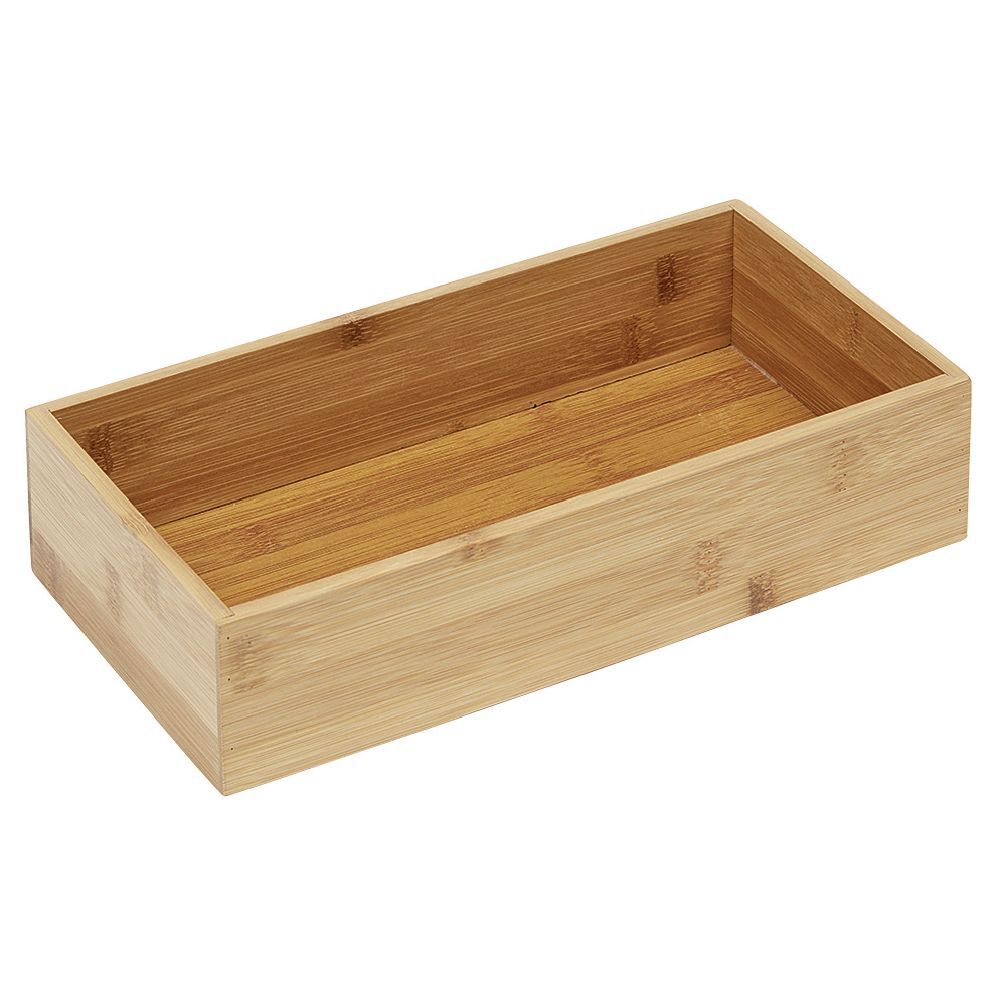 Boîte en bambou organisateur L.30xl.15xH.6,5 cm