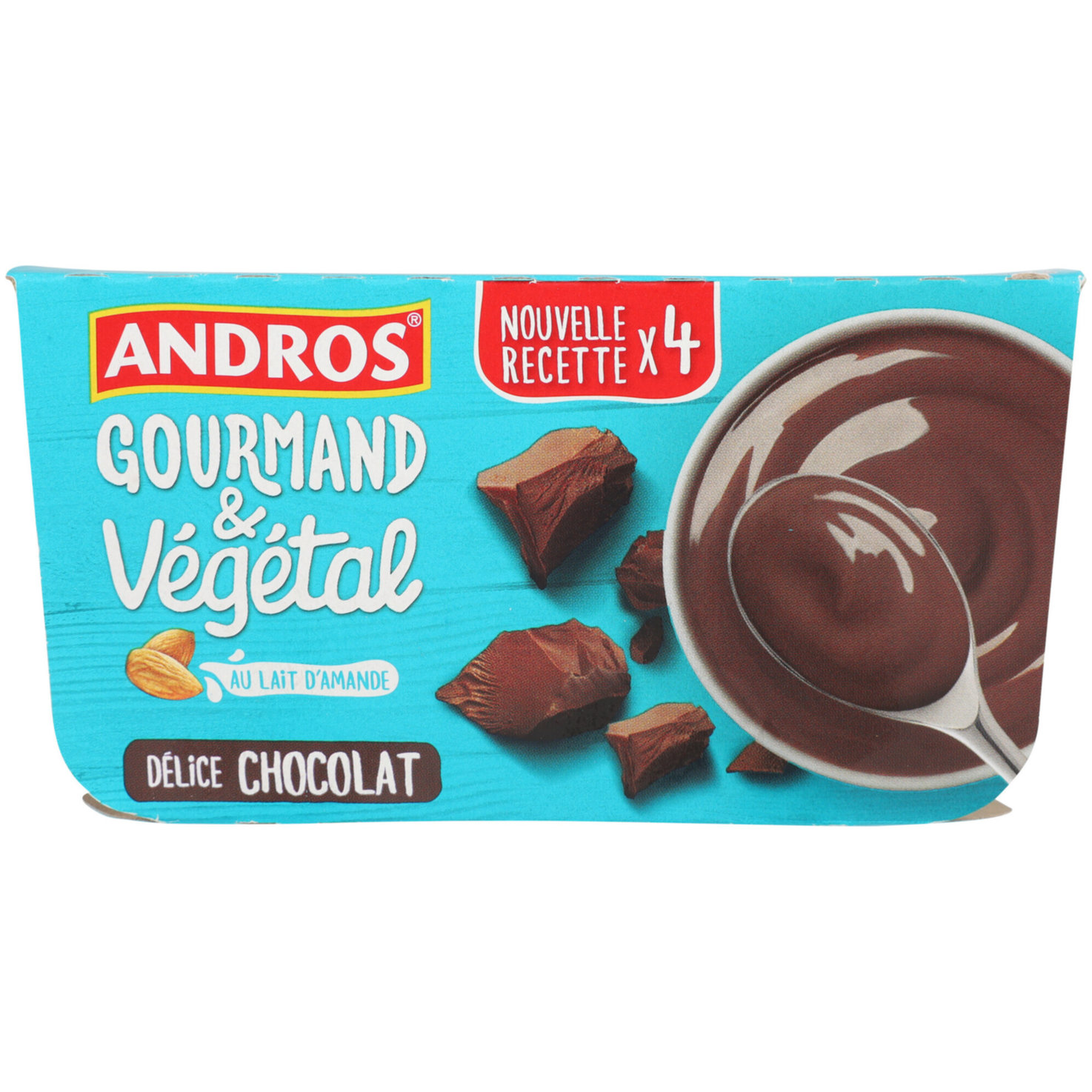 Gourmand&Végétal Crème Choco 4x100g