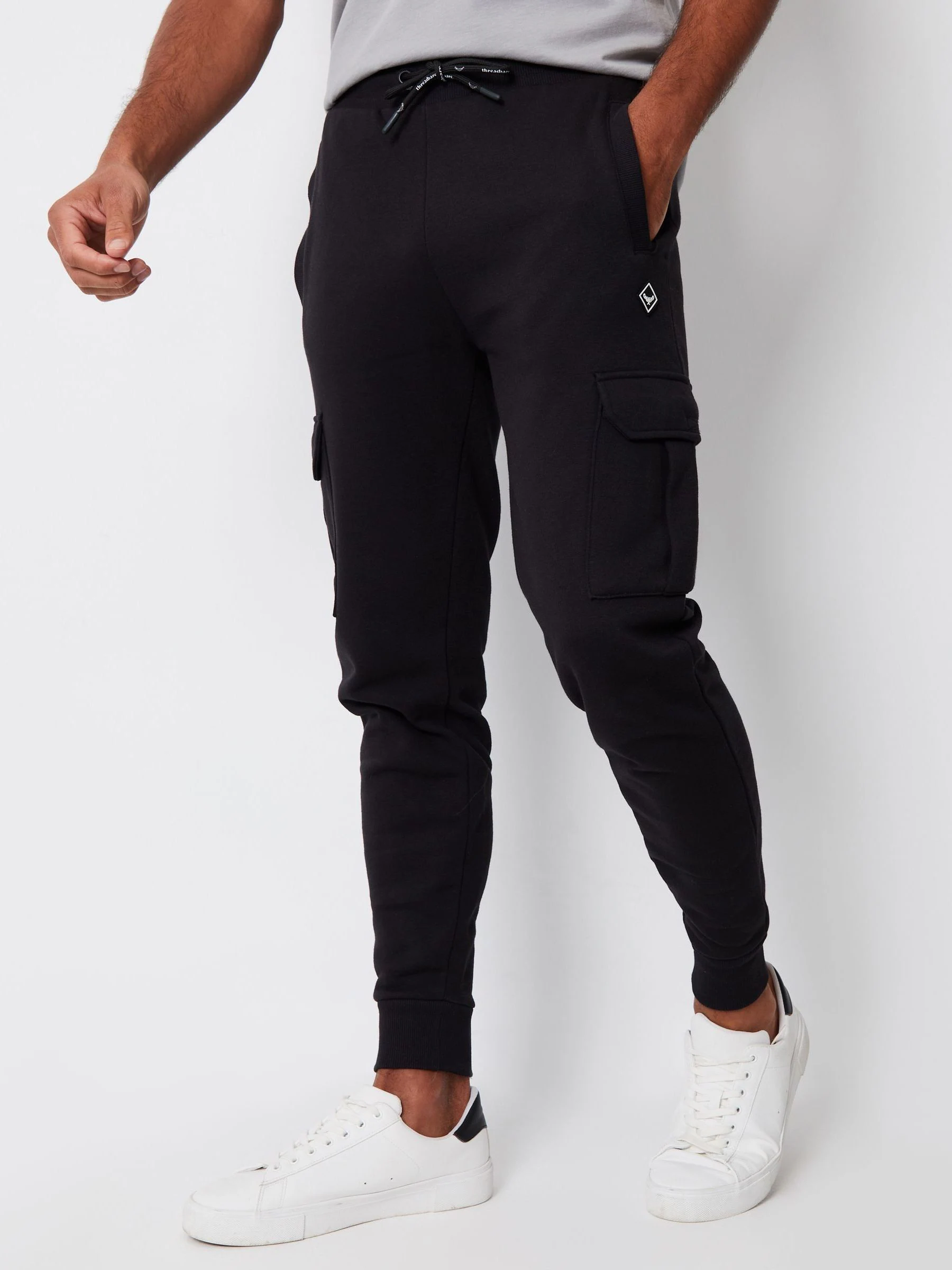 Threadbare joggingbroek in cargostijl 2 stuks
