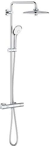 GROHE Euphoria 260 Cooltouch 26128002 Starlight Thermostatisch douchesysteem Chroom