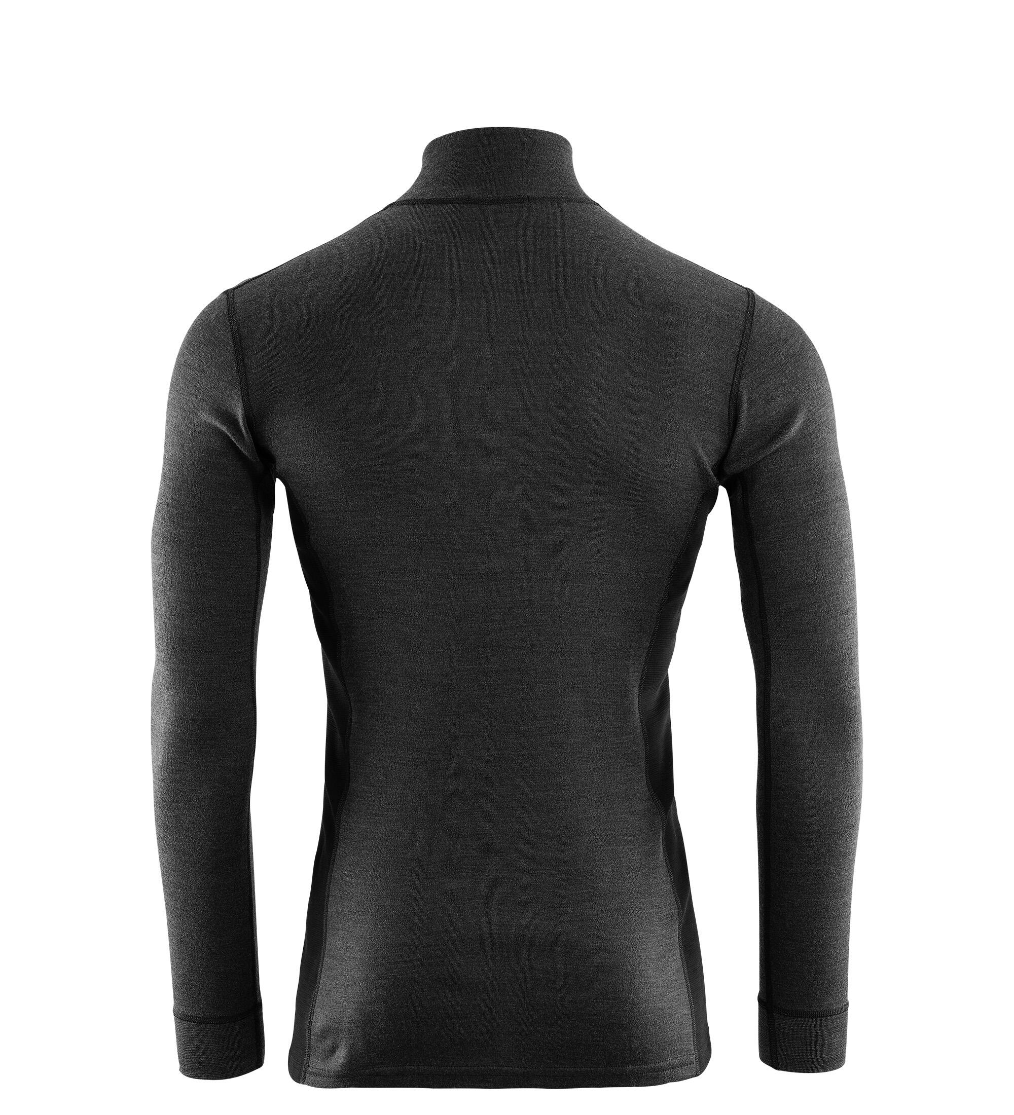 Aclima WarmWool MockNeck w/zip M's<br>Klassisk genser med høy hals og glidelås!
