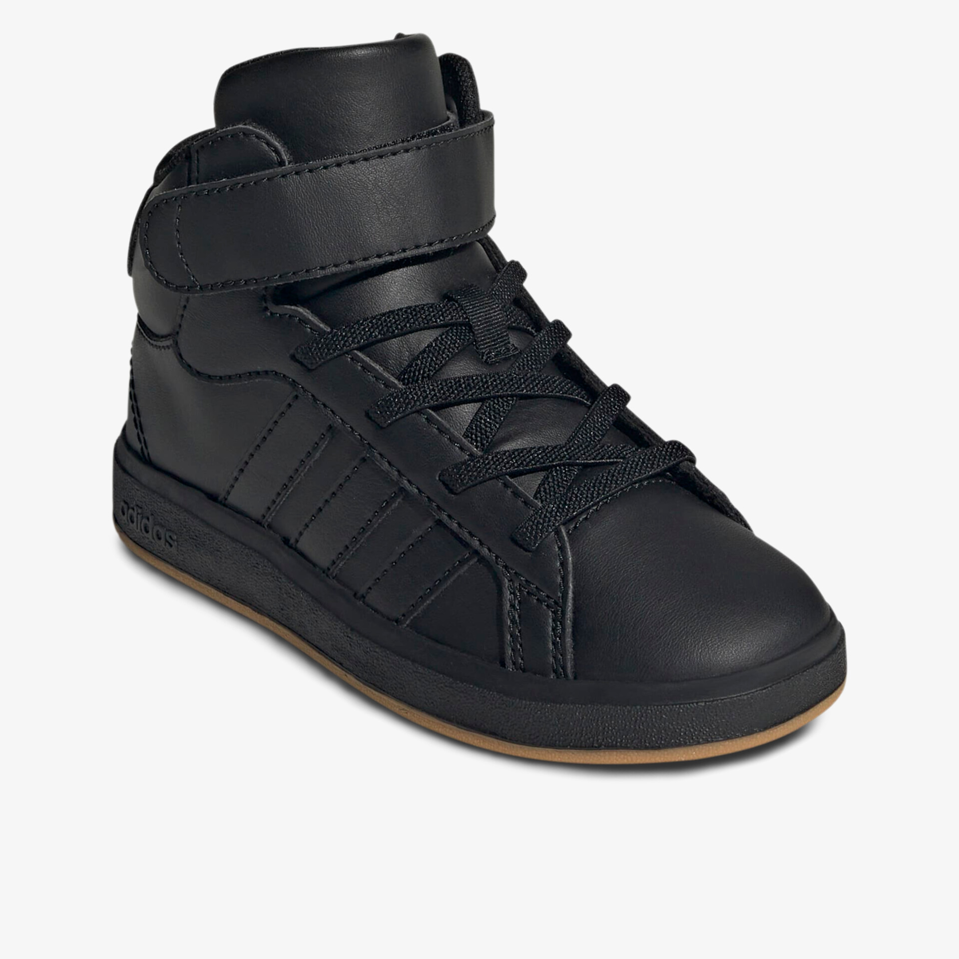adidas GRAND COURT MID K Kinder Sneaker High schwarz