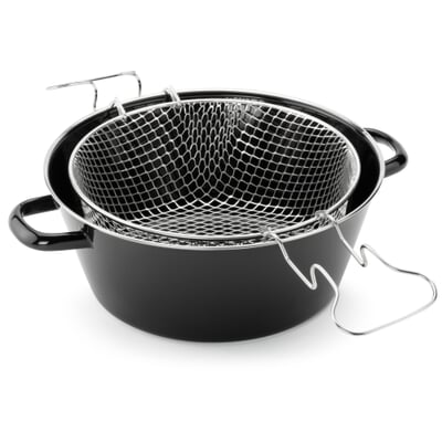 Riess Frittiertopf Emaille