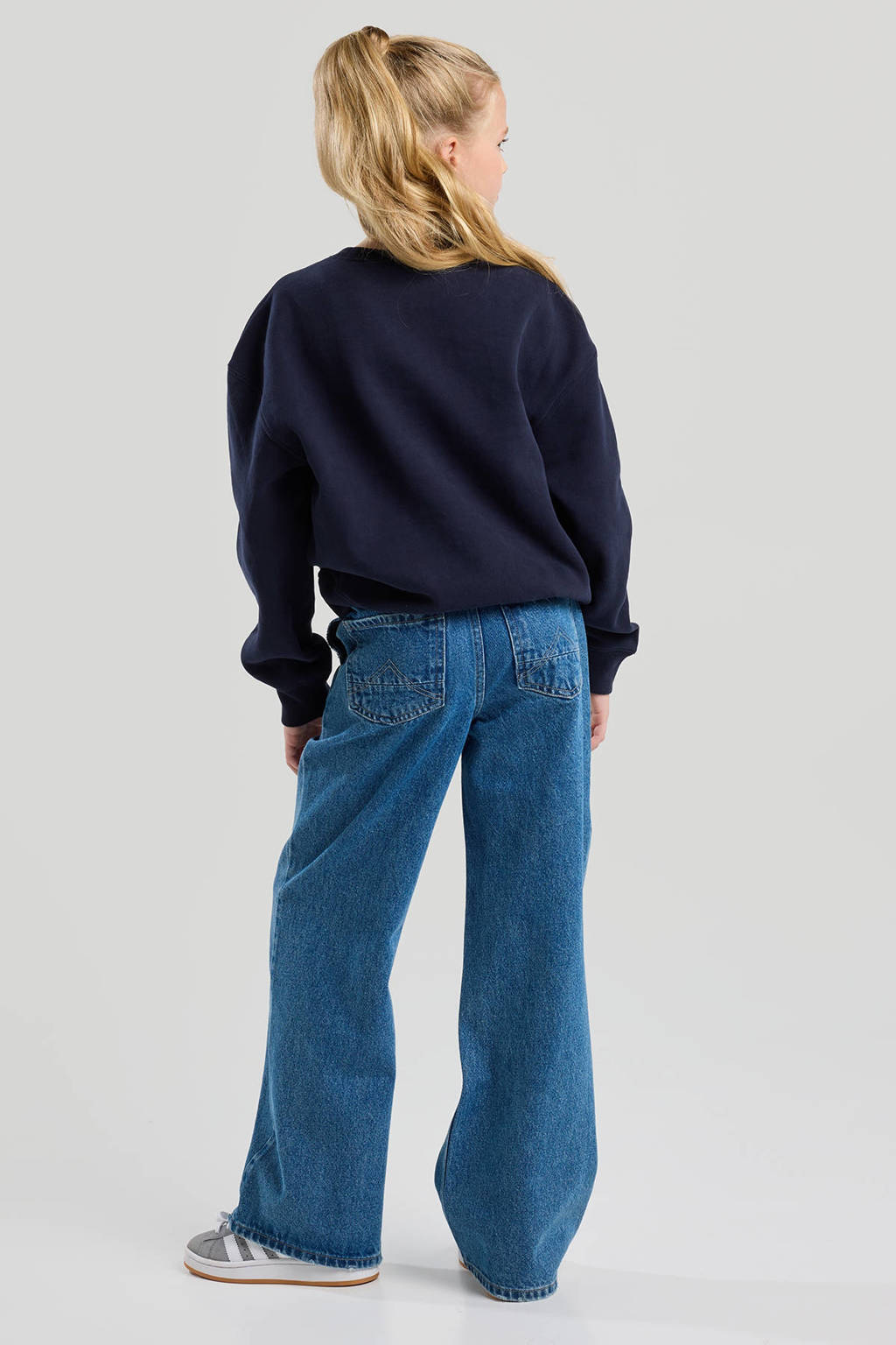 America Today sweater blauw