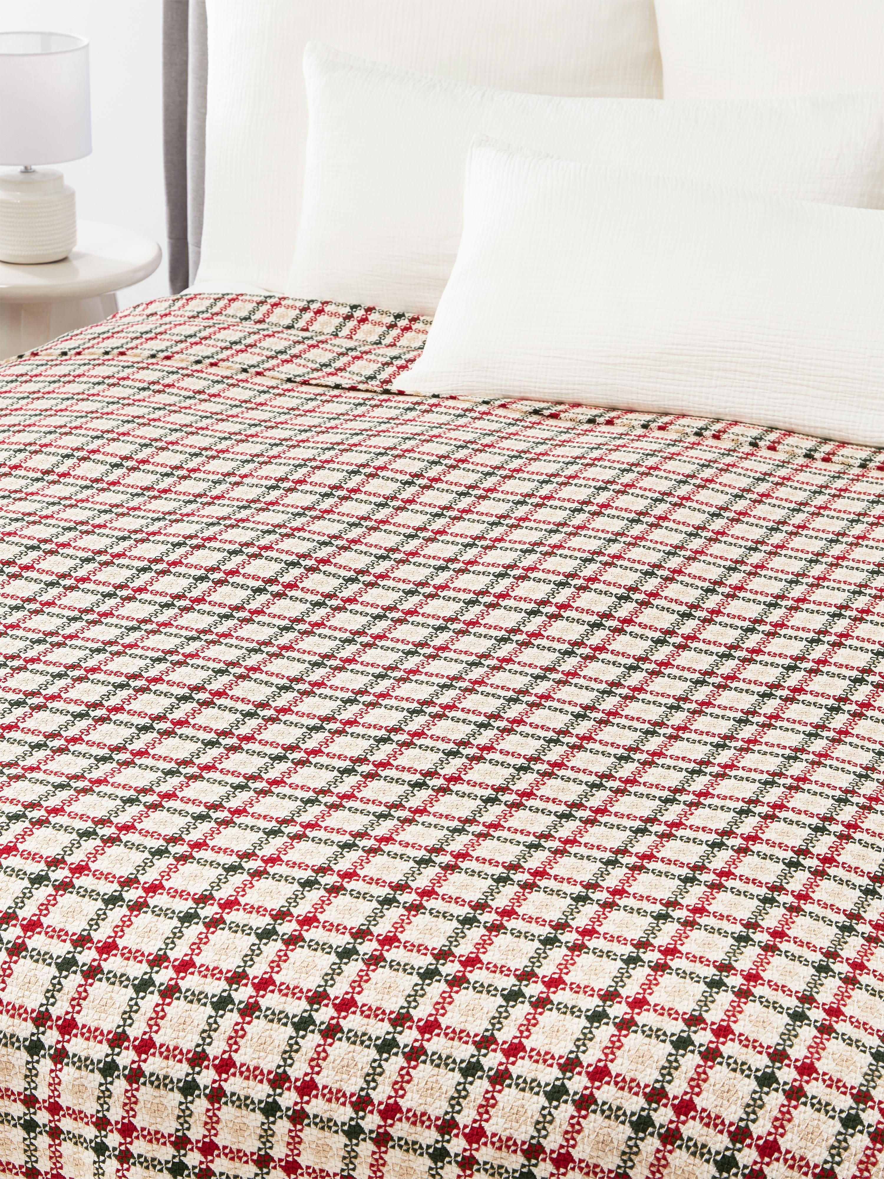 Katoenen bedsprei Connie
