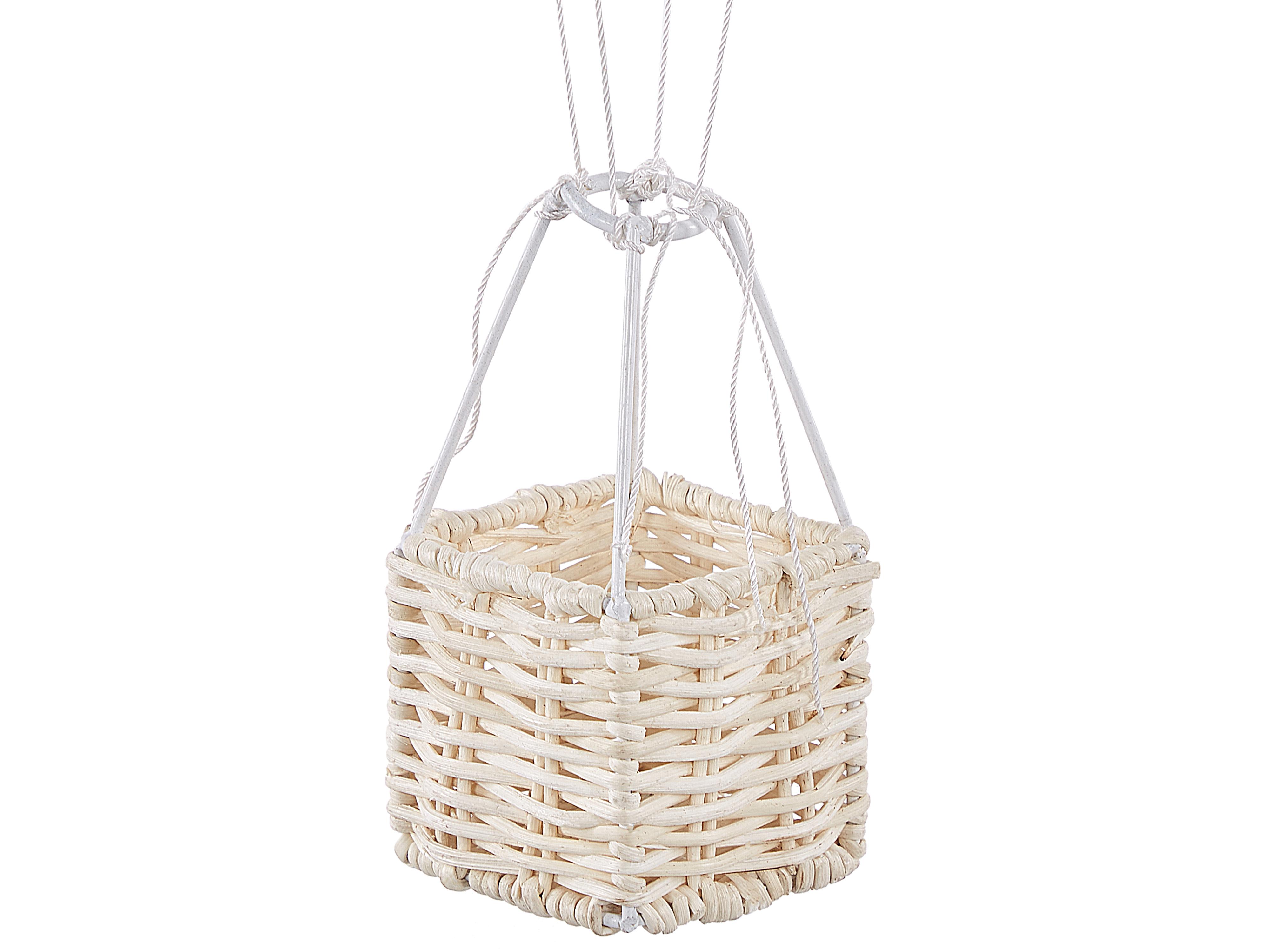 Wanddecoratie Ballon BEMBA Rotan 60 cm Natuurlijk