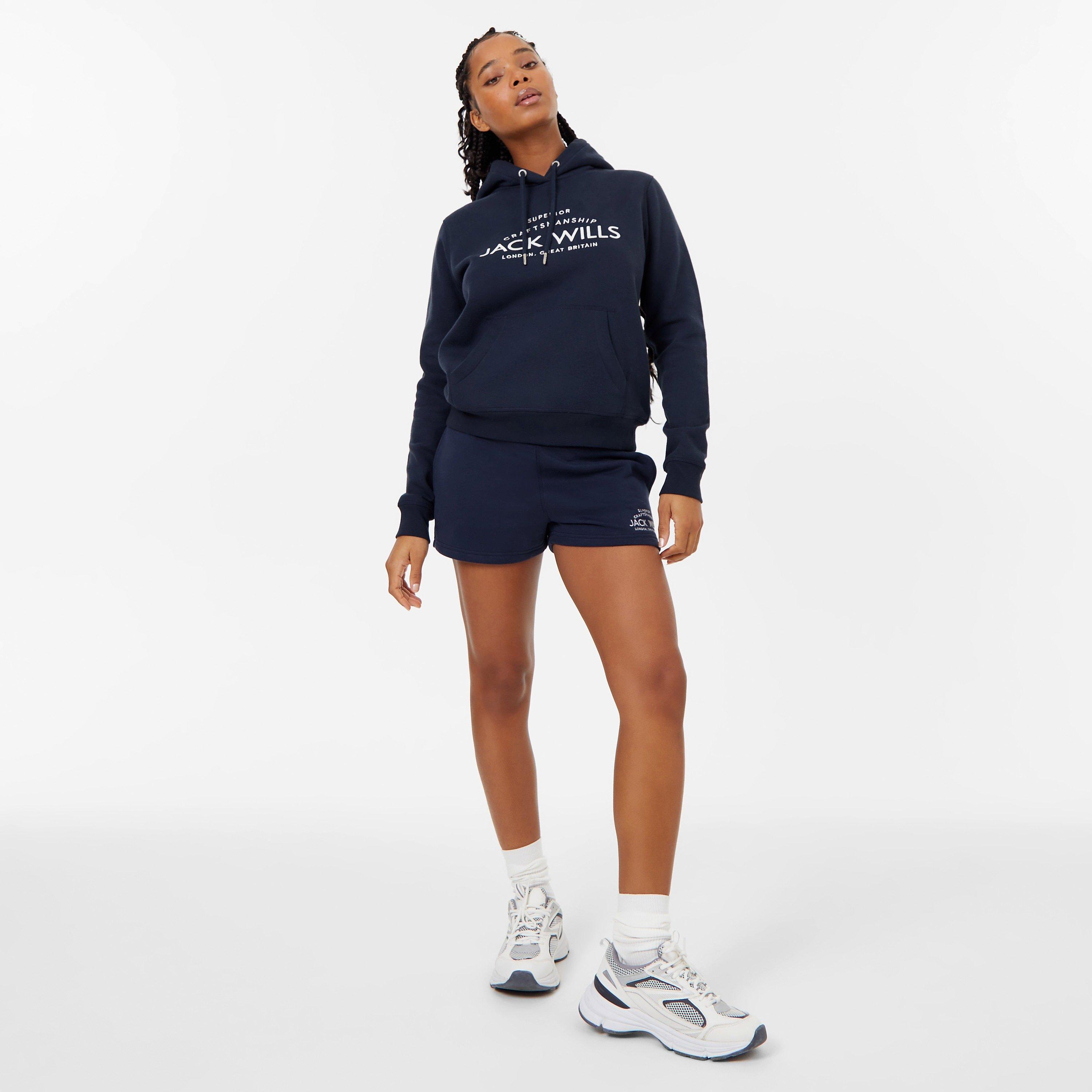 Jack Wills JW Hunston Graphic Logo Hoodie