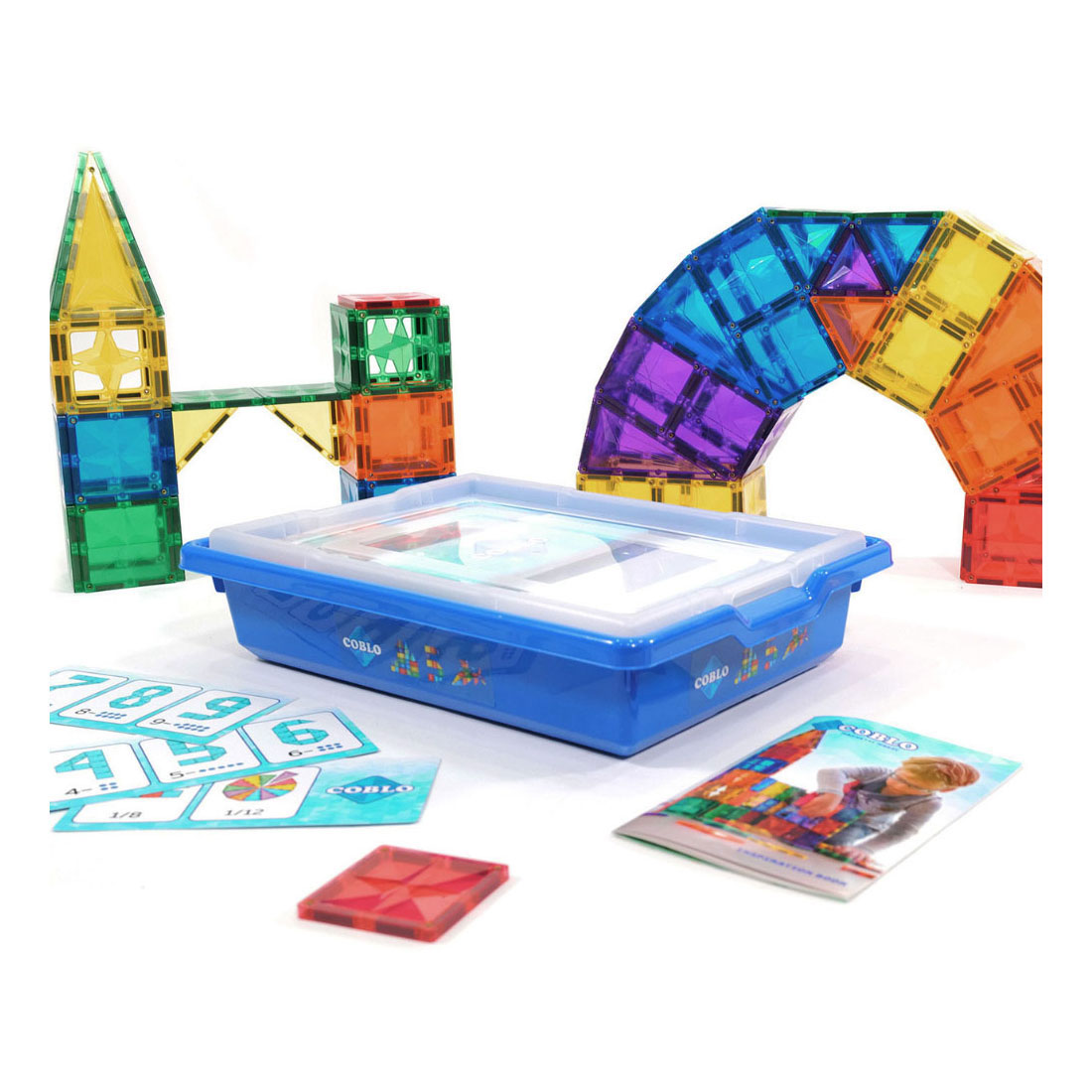 Coblo Classic School Magnetisch Bouwspeelgoed, 100dlg.