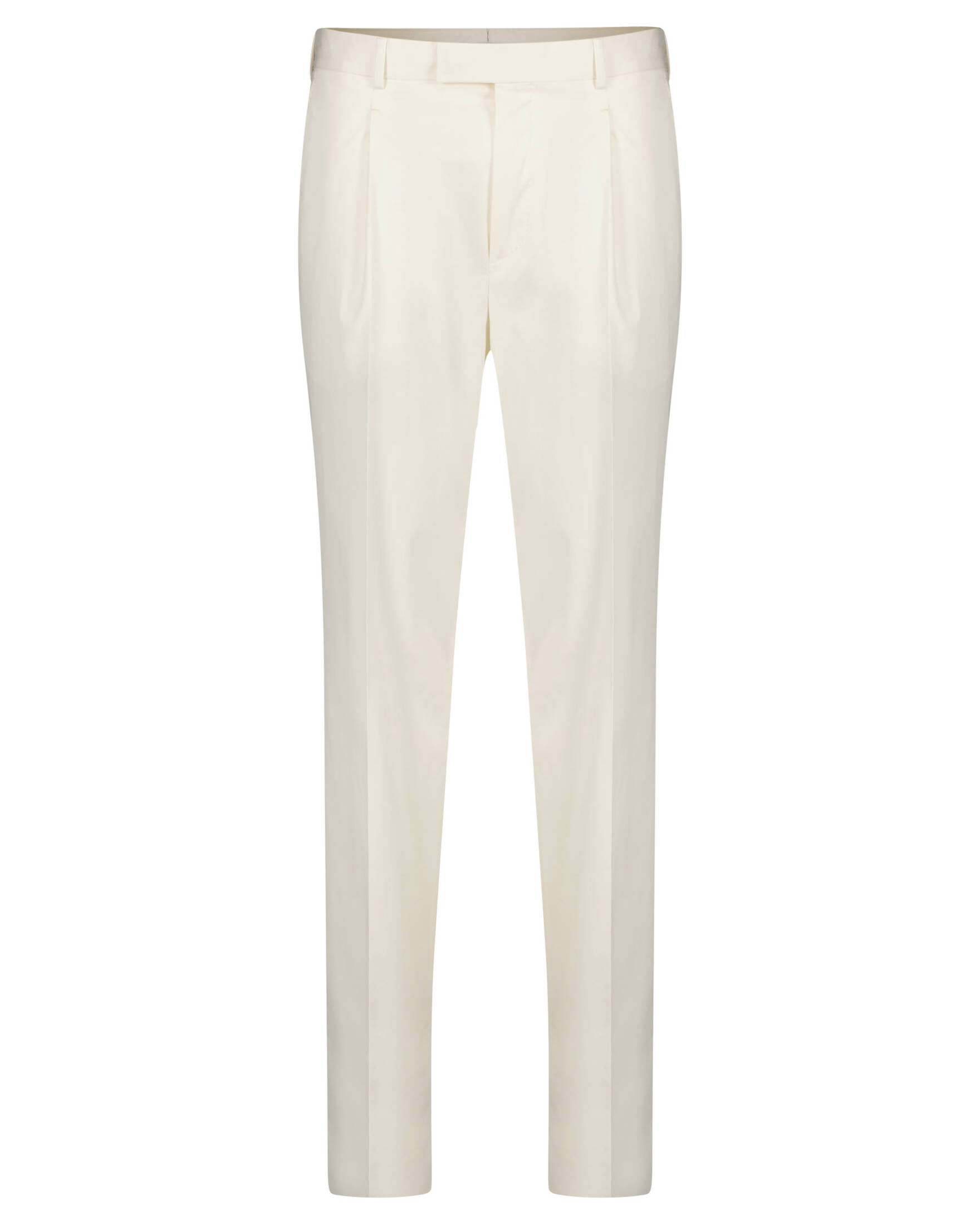 Zegna| Herren Chinohose PREMIUM COTTON TROUSERS Pleated Fit