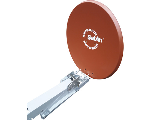 Kathrein Offset Parabolische Antenne CAS 80 ro Ø 75 cm roodbruine aluminium reflector gepoedercoat