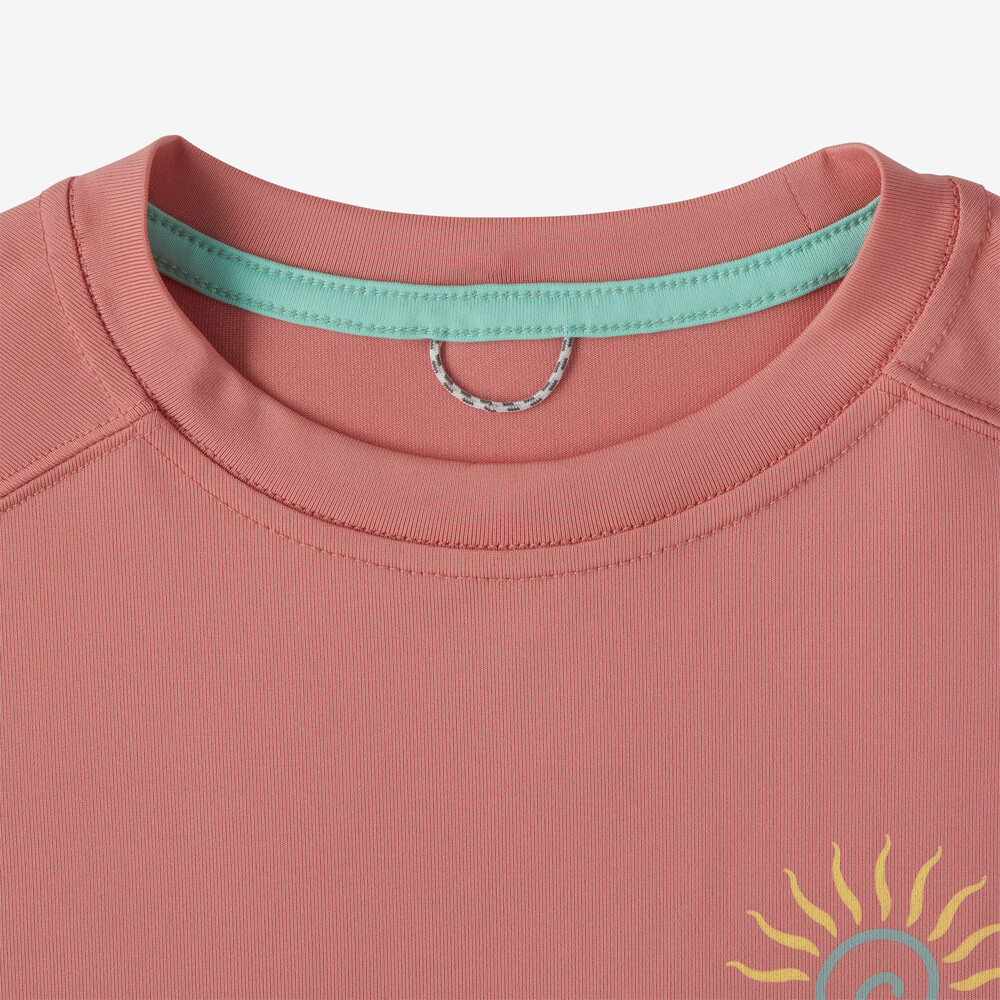 Langärmeliges Capilene Silkweight UPF-T-Shirt für Kinder