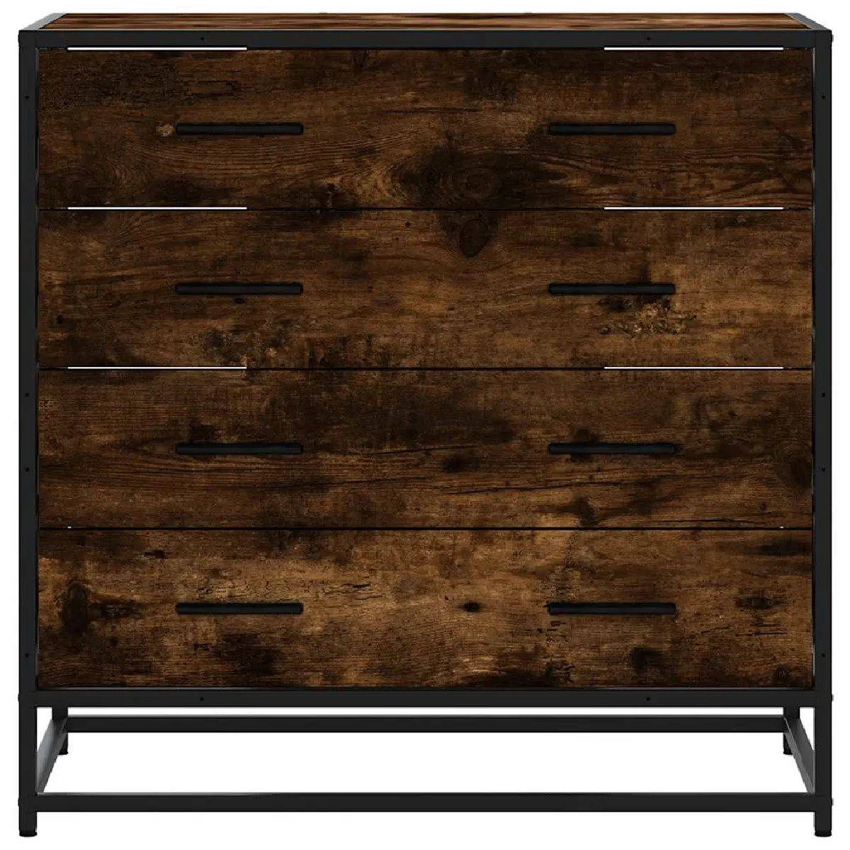 VIDAXL Commode Chêne Fumé