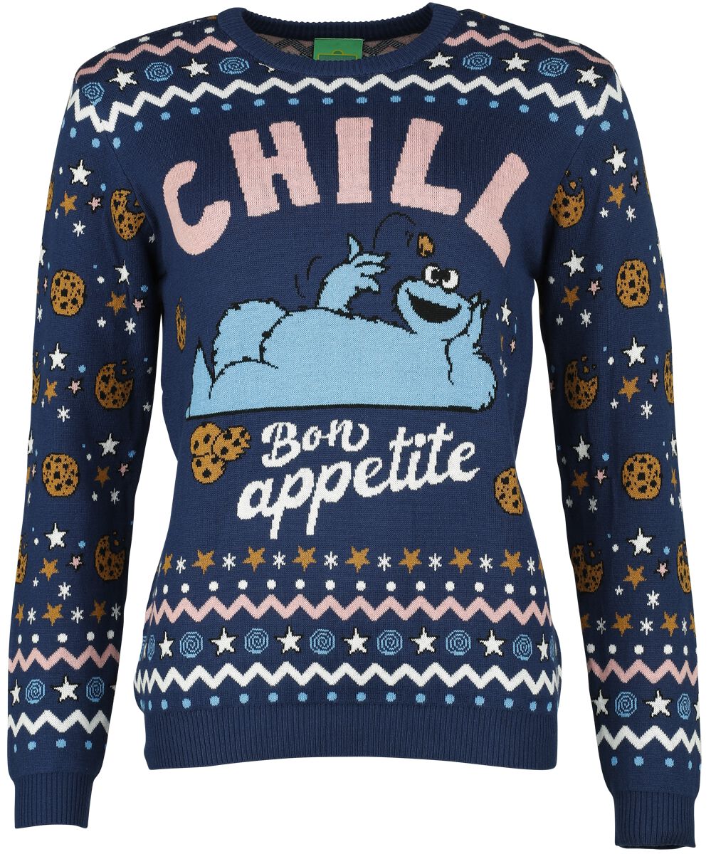 Cookie chill | Sesame Street Pull de Noël