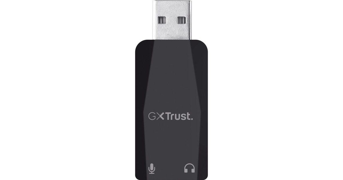 TrustGXT 212 Mico USB Microfoon  (Zwart/rood)