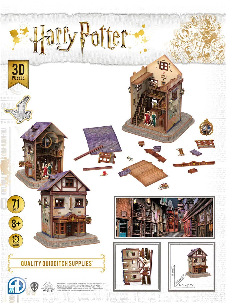 HARRY POTTER  - PUZZLE 3D  - ACCESSOIRES DE QUIDDITCH™