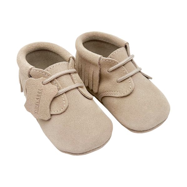 Kidslabel Fringe Babyschoentjes - Beige