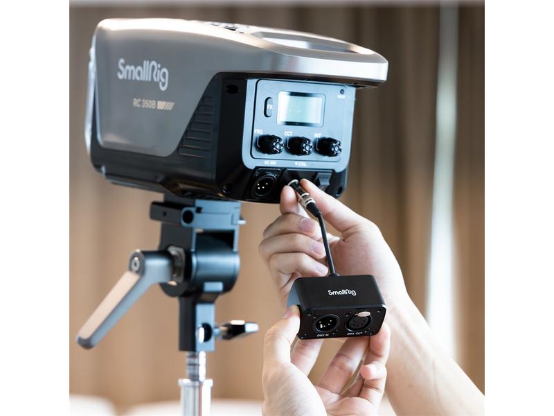 Smallrig Adapter DMX 4390 DMX Adapter passend für SmallRig RC 350/450