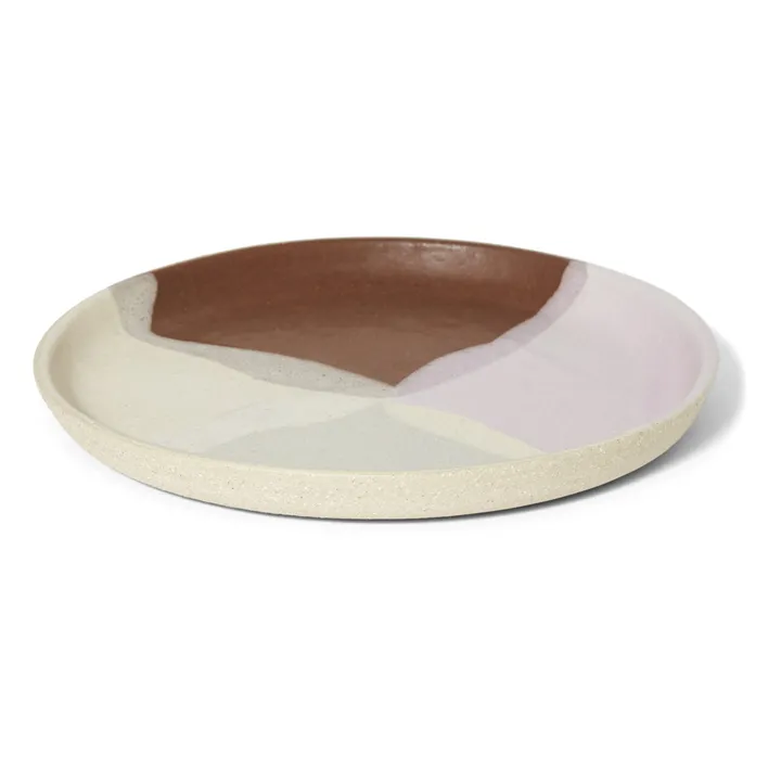 Perla Valtierra Assiette Belguim en argile | Chocolat