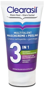 Clearasil Multitalent Waschcreme & Peeling
