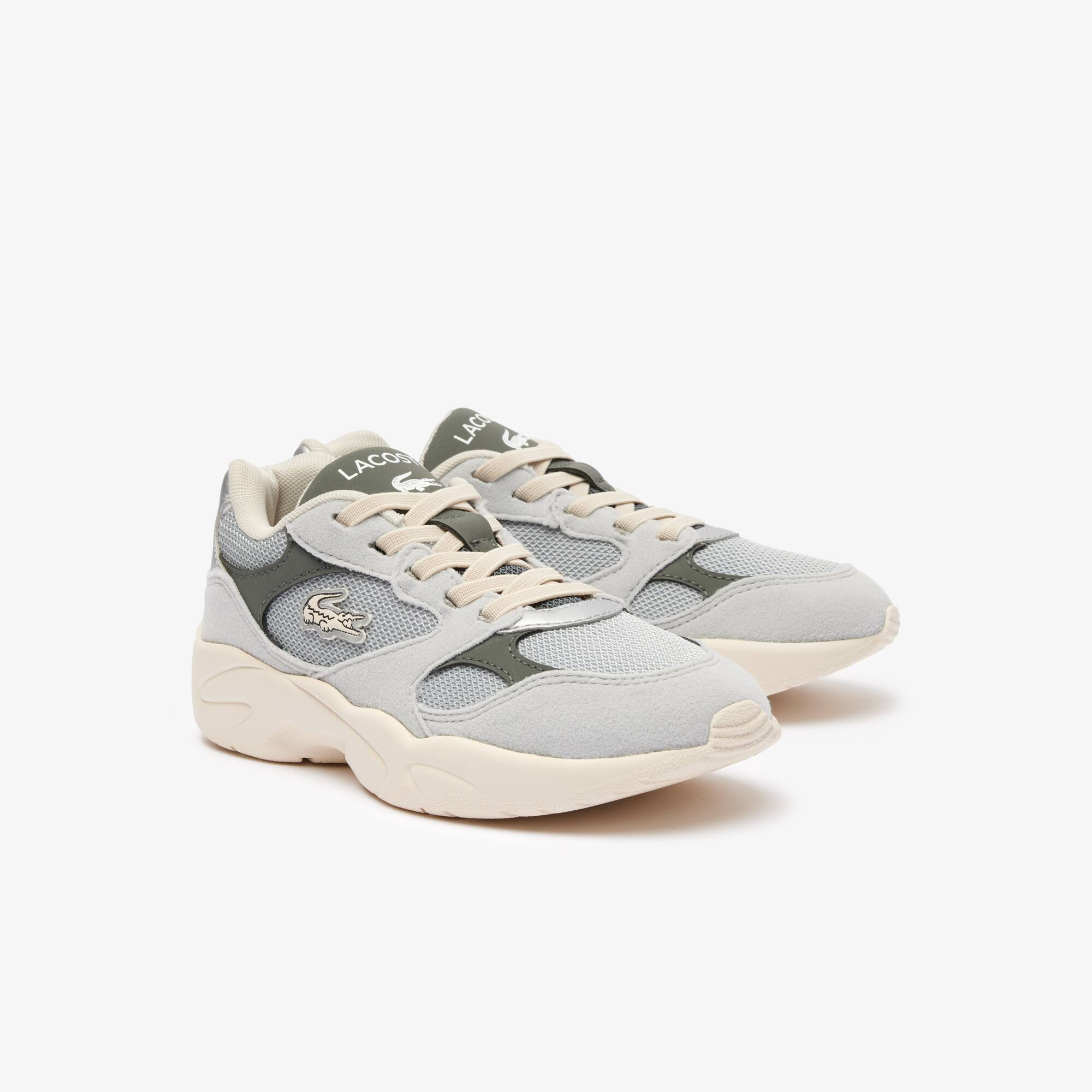 Sneakers Storm 96 Lo Vintage enfant Sneakers - Gris - Lacoste - Enfant