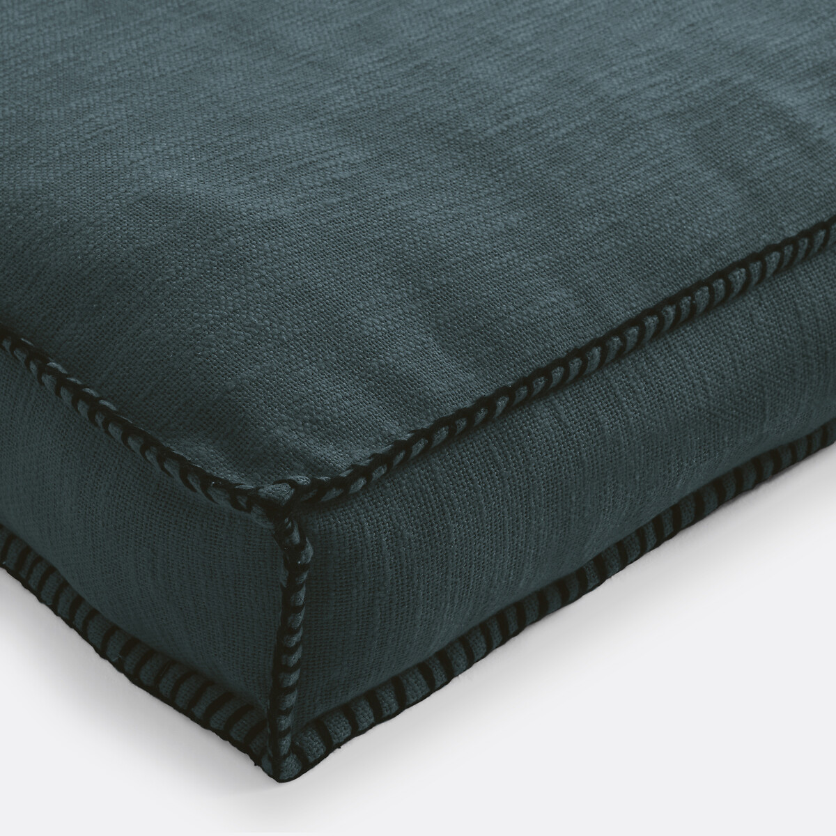 LA REDOUTE INTERIORS<br>Almofada de chão em algodão fosco, Raoul