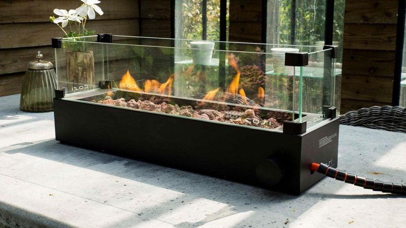Cosiburner Build Up - Zwart - Tafelbrander