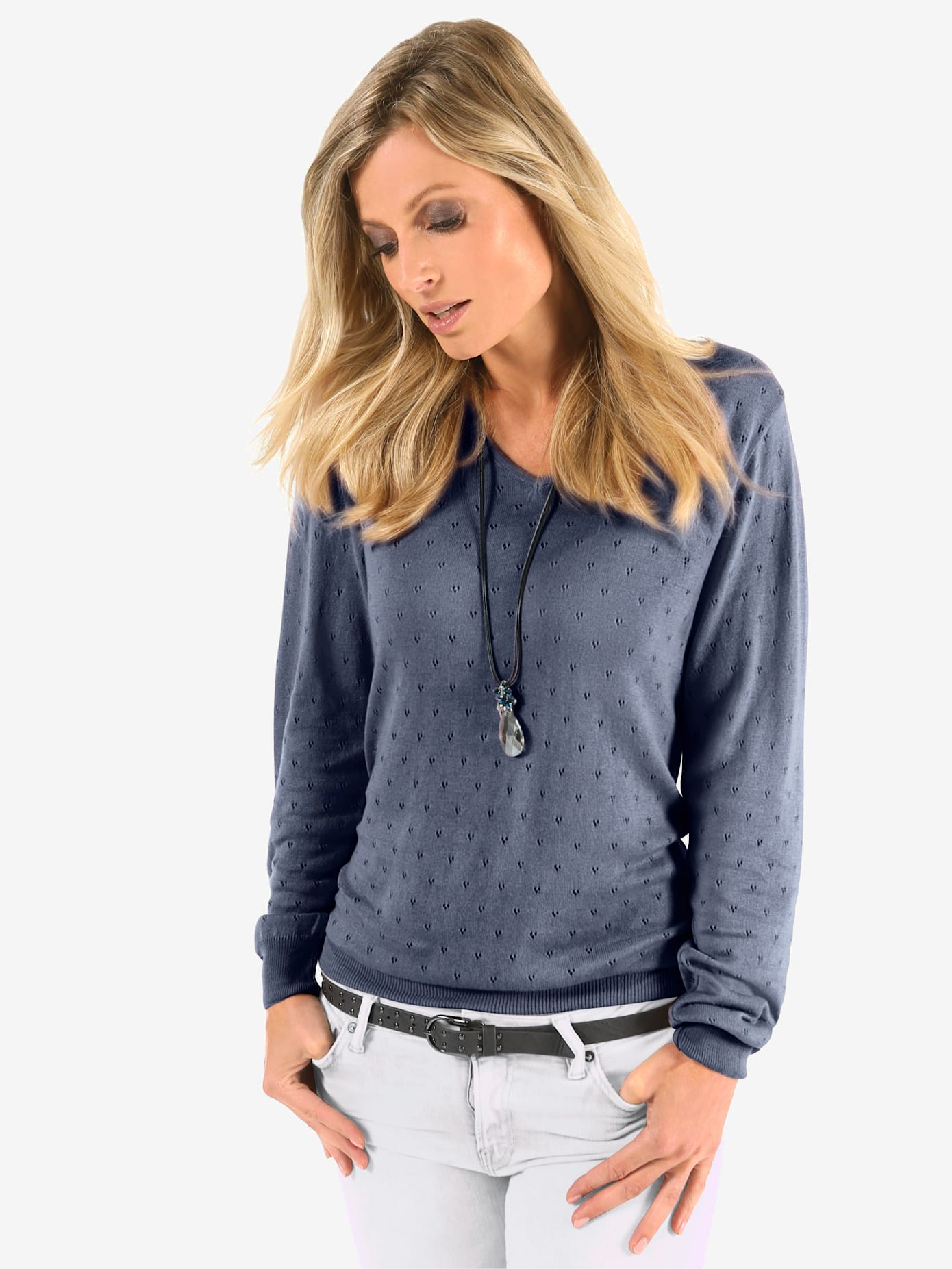 Pull ajouré 60% viscose
