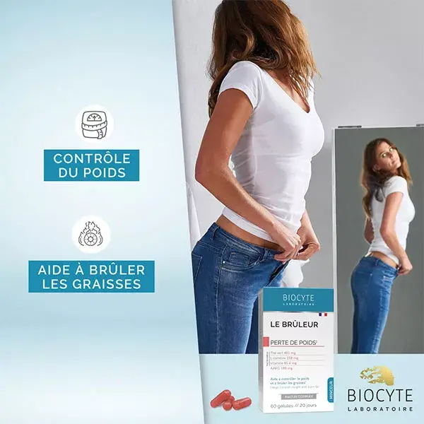 Biocyte Le Brûleur Minceur Perte de Poids 60 gélules