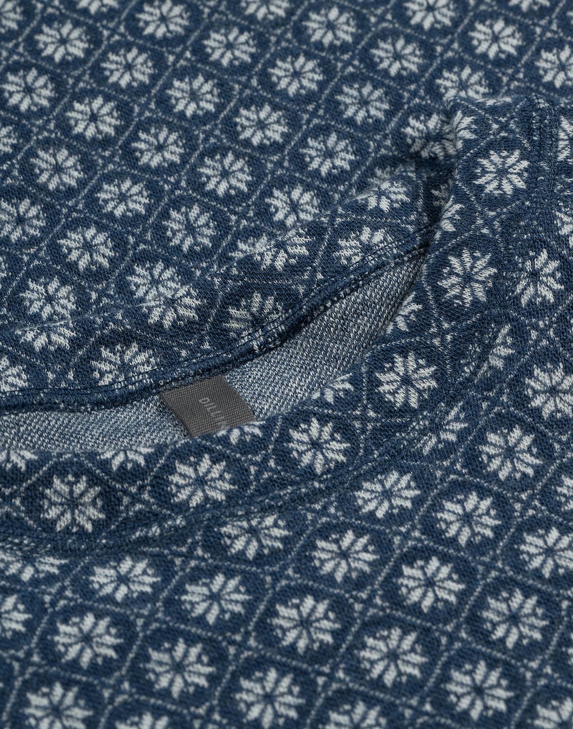 Shirt met Scandinavisch patroon voor heren