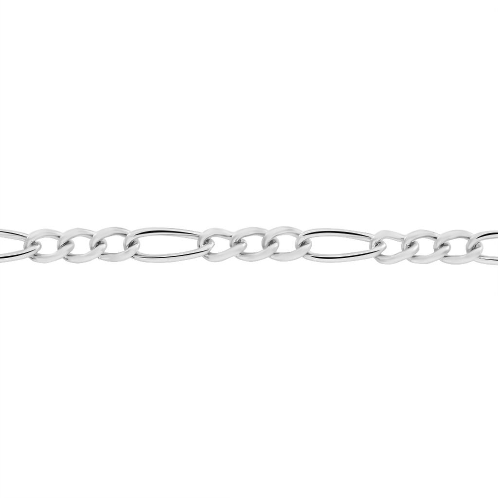 Chaîne Judicaelle Maille Alternée 1/3 Or Blanc