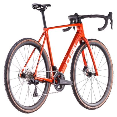 Vélo de Cyclocross Cube Cross Race C:62 SLX Shimano Ultegra Di2/GRX Di2 12V 700 mm Orange Electric 2025