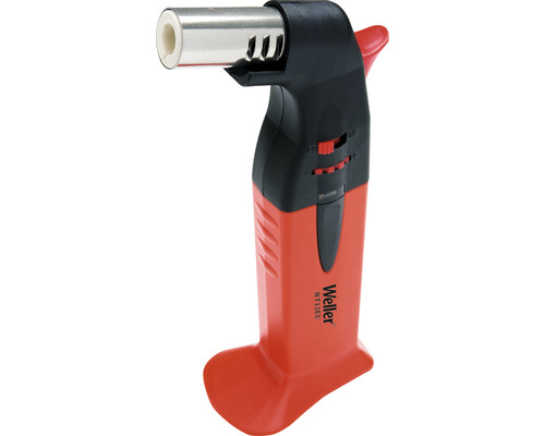 Weller WT13EU butaangasbrander met piëzo-ontsteking met één hand.
