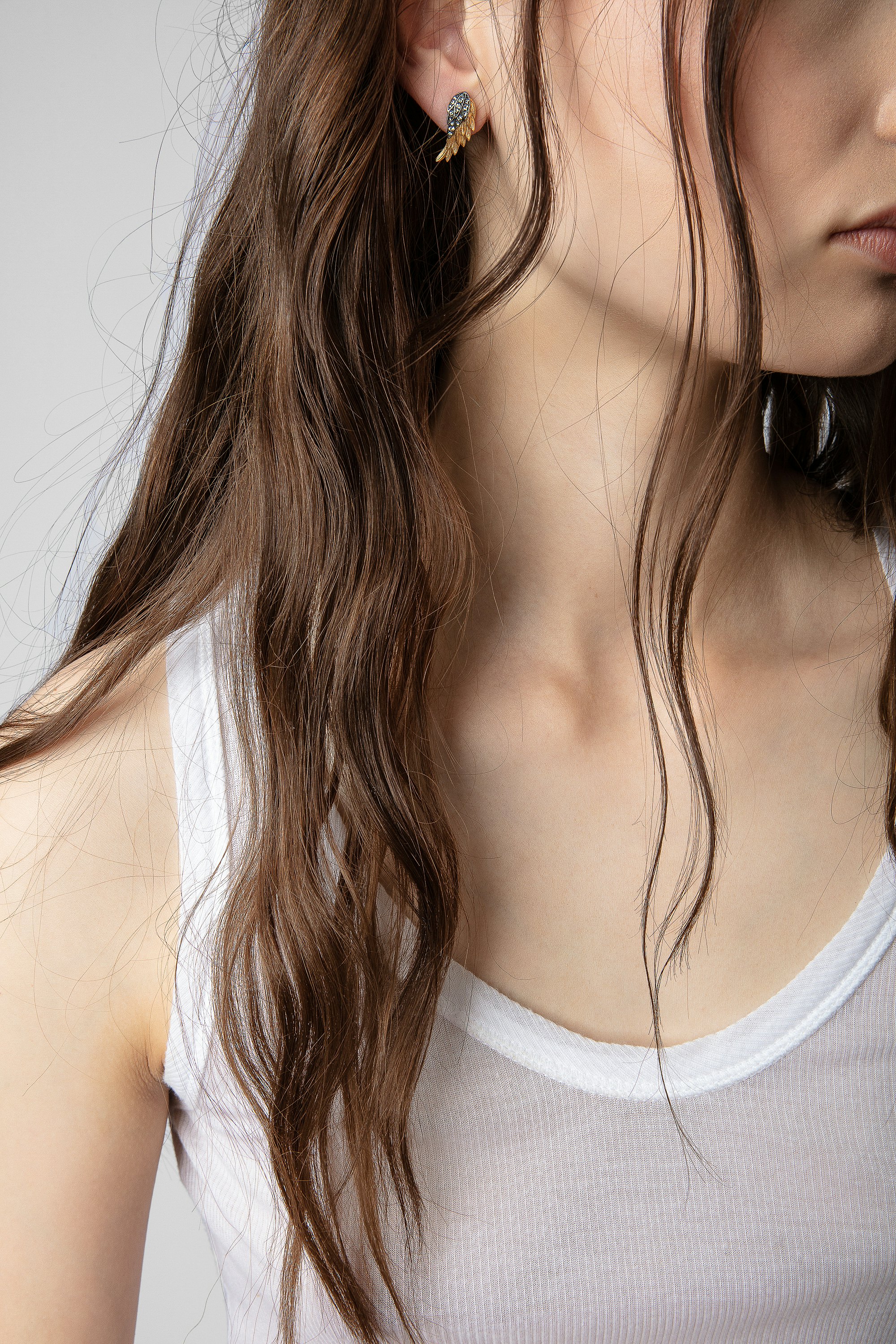 Boucles D'Oreilles Rock Feather