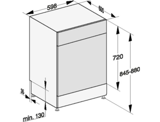 MIELE - Lave vaisselle 60 cm G5811SC