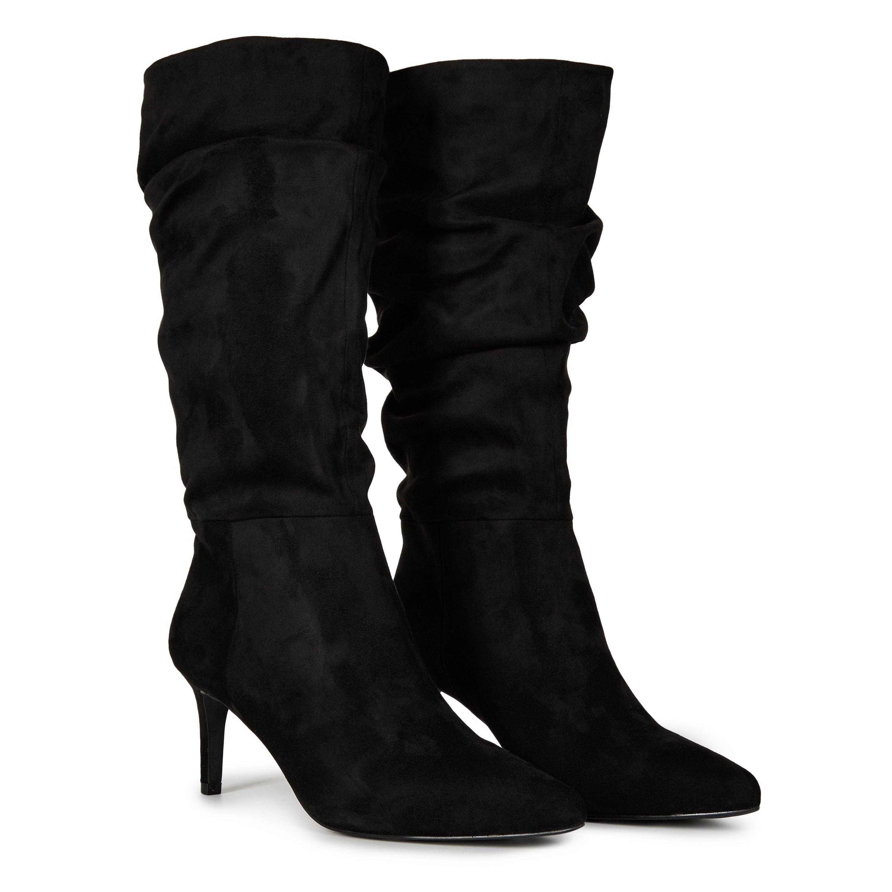Dune London Sliced Knee High Boots