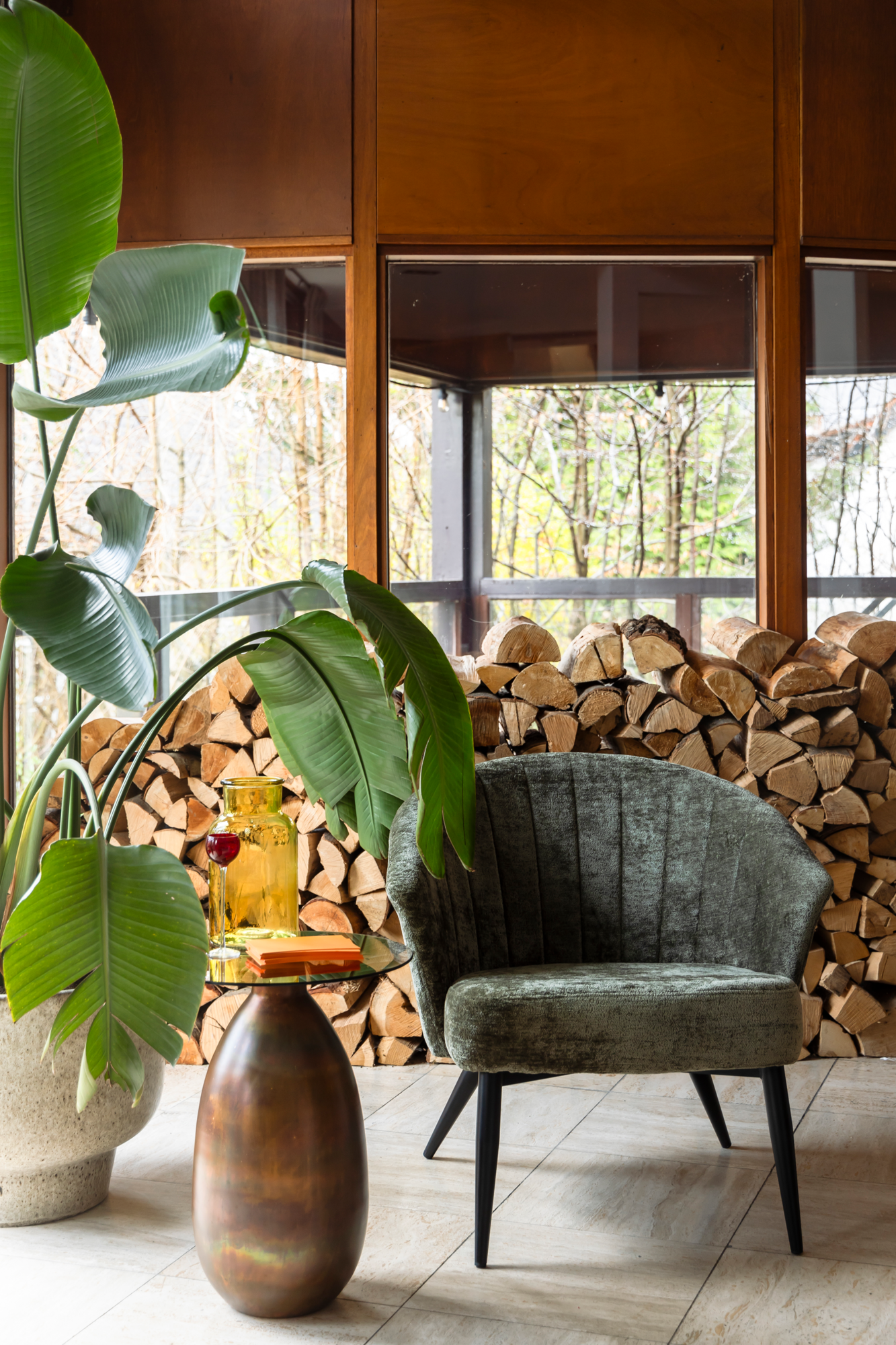 Fauteuil Georgia groen