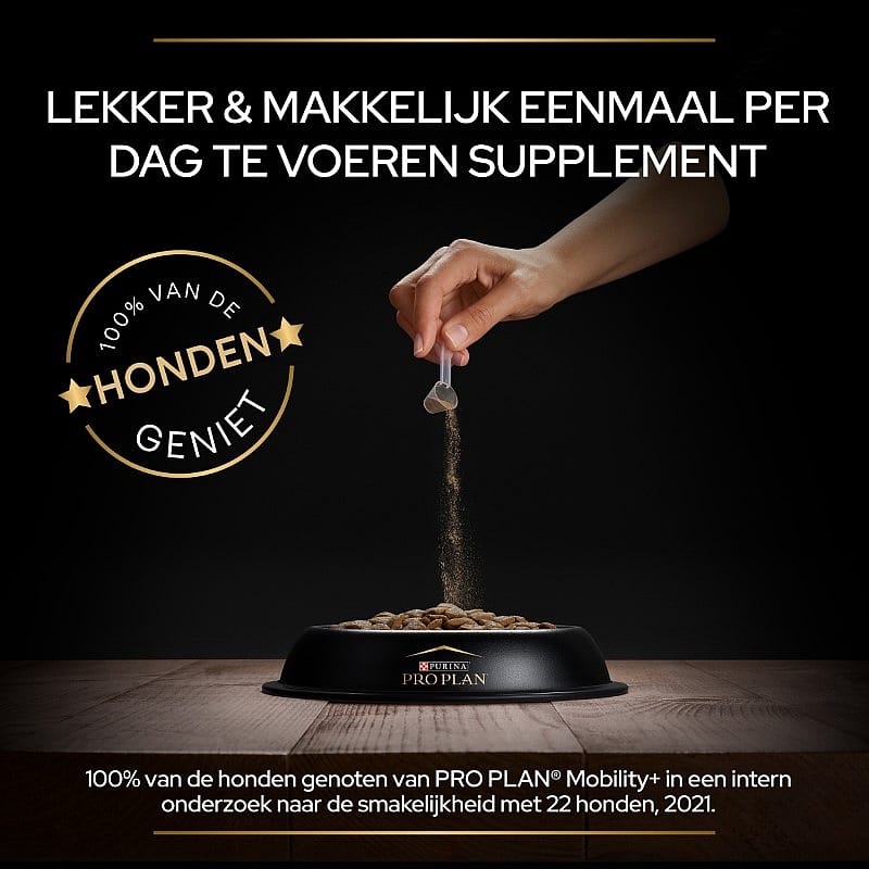 Purina Pro Plan Mobility+ Supplement Hond 60 gram | 13188