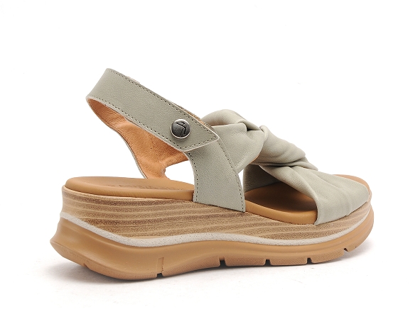 Paula urban nu pieds talons femme 24335 vert