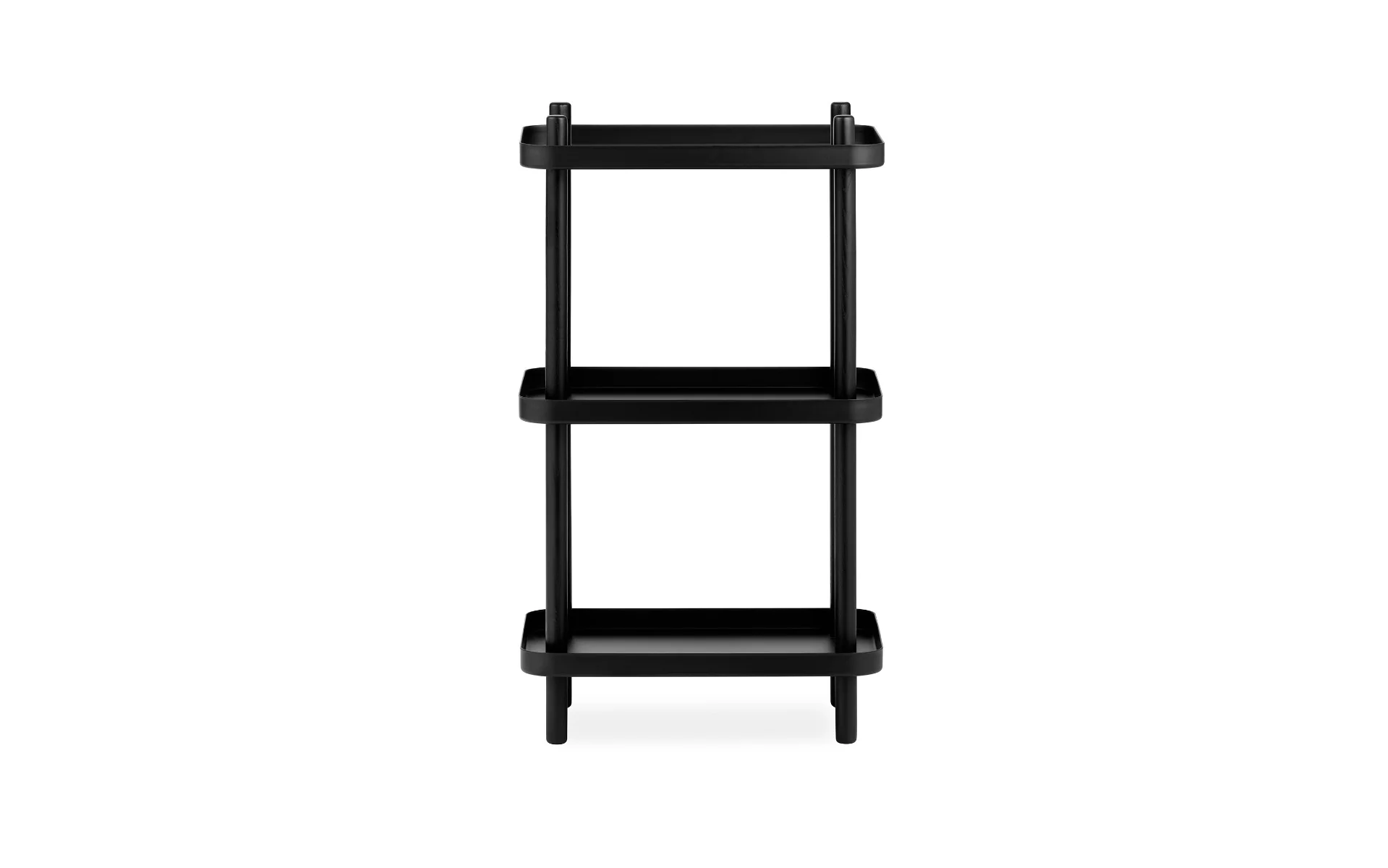 Normann Copenhagen  Block reol - sort