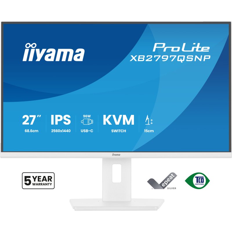 iiyama ProLite XB2797QSNP-W1 écran plat de PC 68,6 cm (27