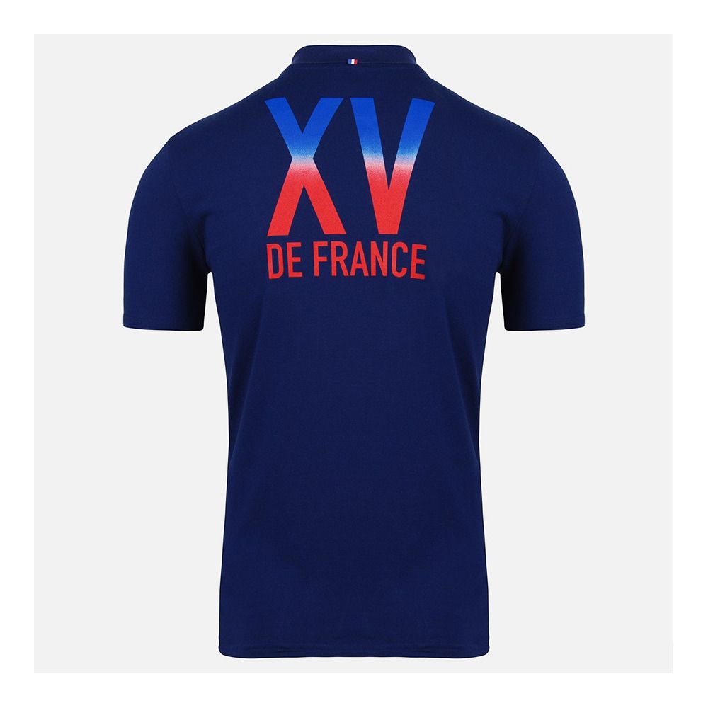 Le Coq Sportif FFR FANWEAR - Polo Homme bleu fr intense