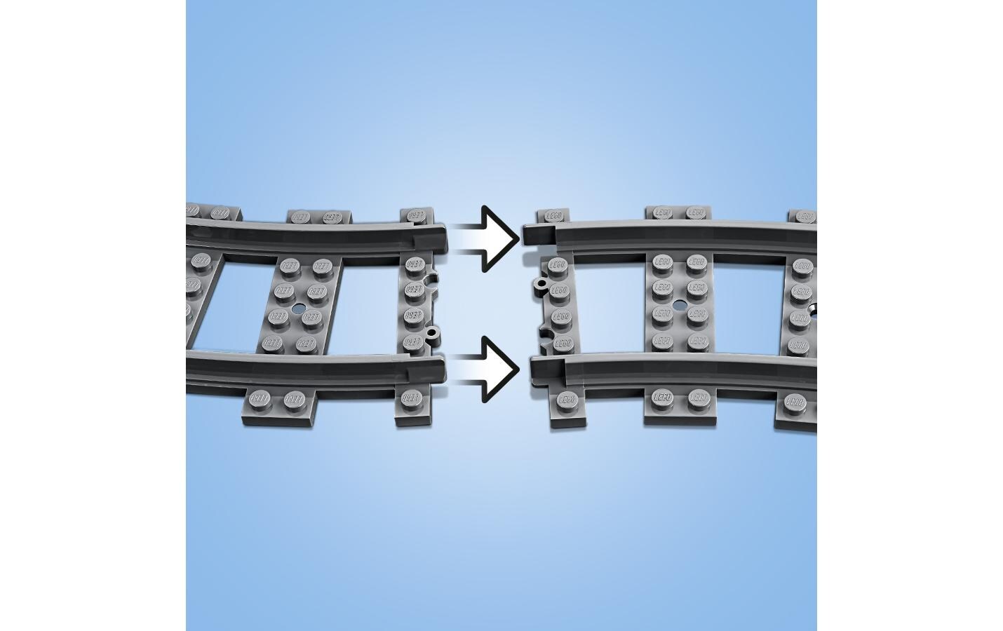City Weichen 60238Erweiterungsset für LEGO-Eisenbahnstrecke