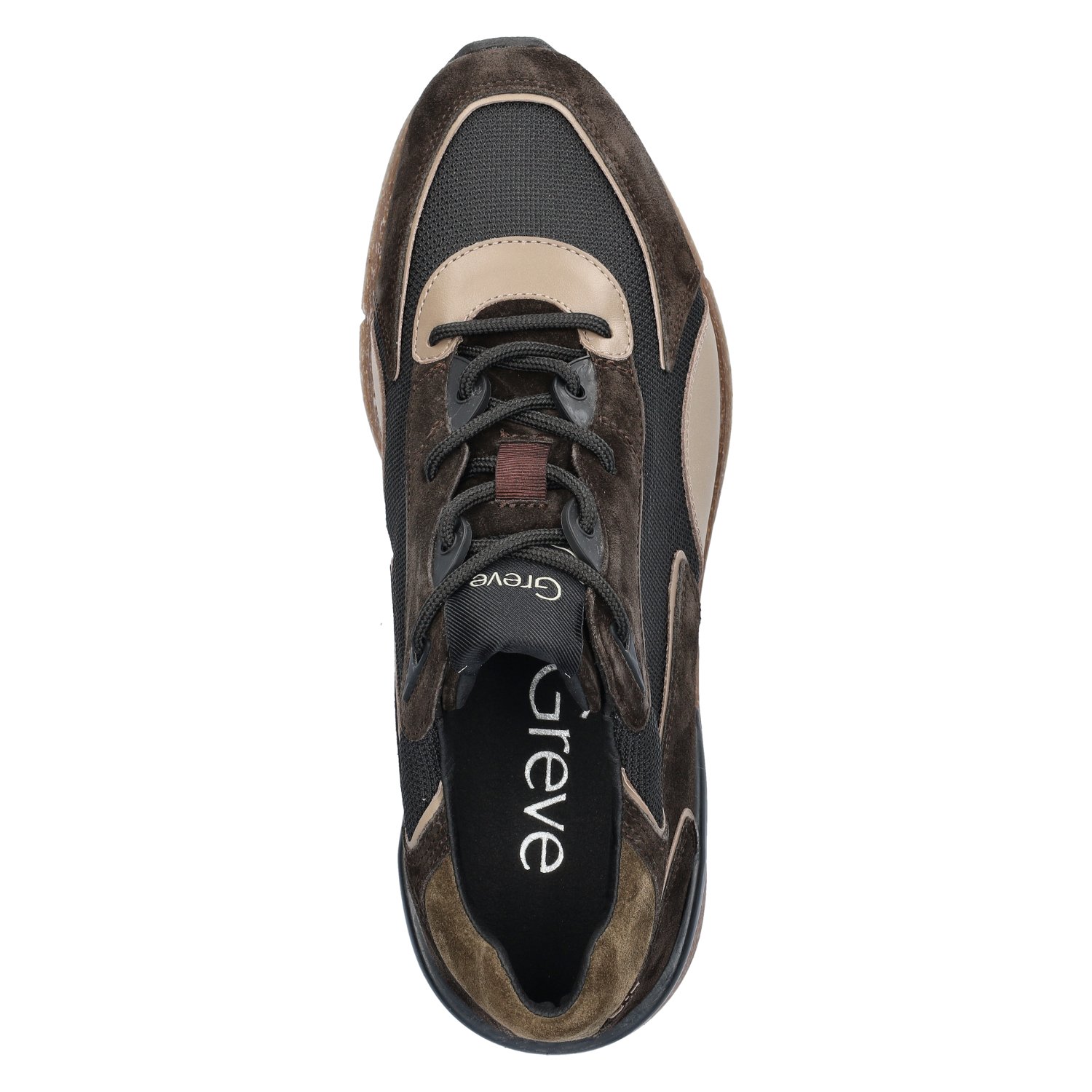 Greve Walker heren sneaker Greve Bruin