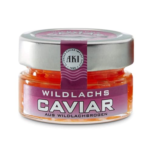 AKI Wildlachs Caviar Glas