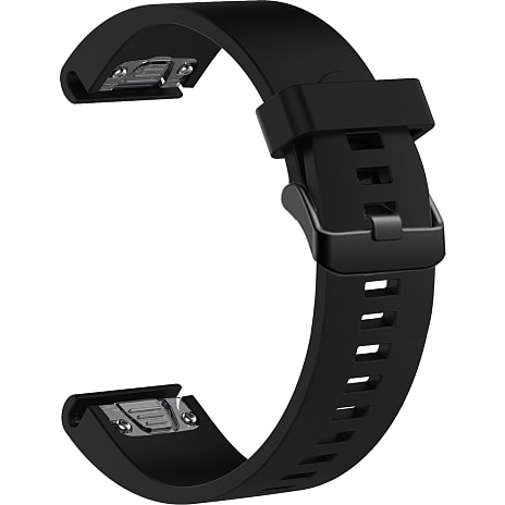 Fixed silikonerem til Garmin Smartwatch - sort