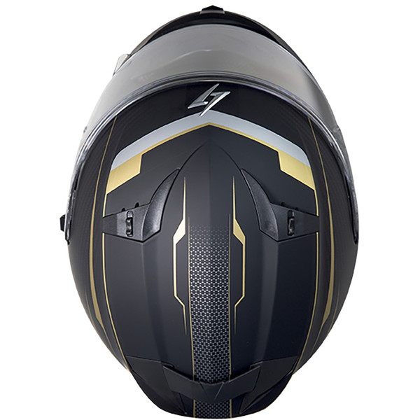 Stormer - Casque ZS 801 Miles Noir Mat / Or